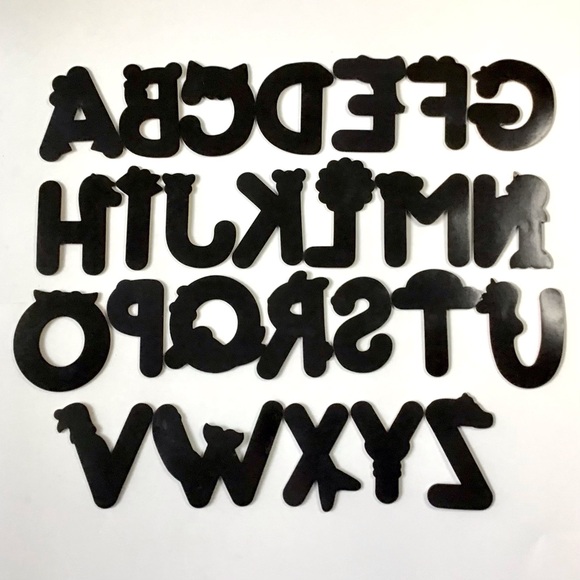 Magnetic Letters 26 Animal Alphabet Refrigerator Magnets Colorful Fun Learning - Picture 2 of 2